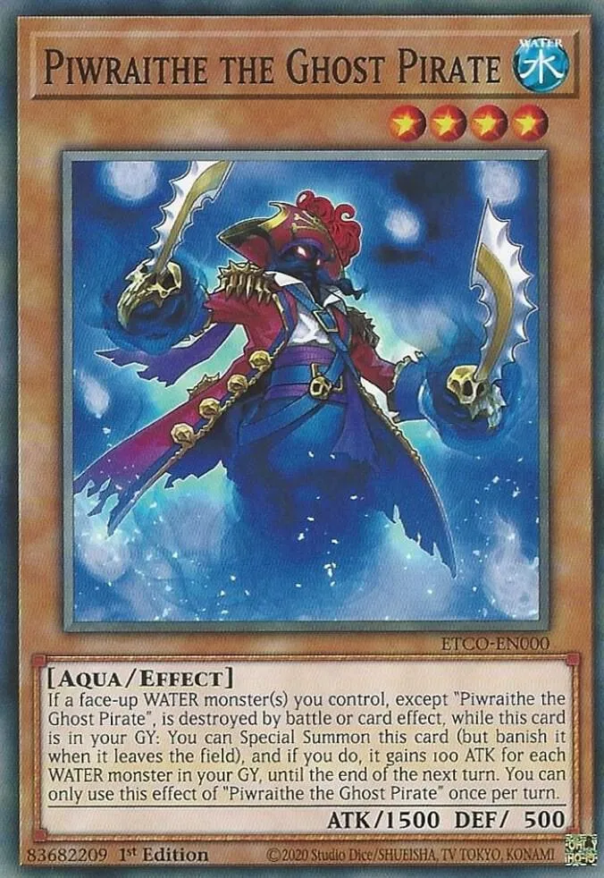 Piwraithe the Ghost Pirate — Eternity Code — Yu-Gi-Oh!