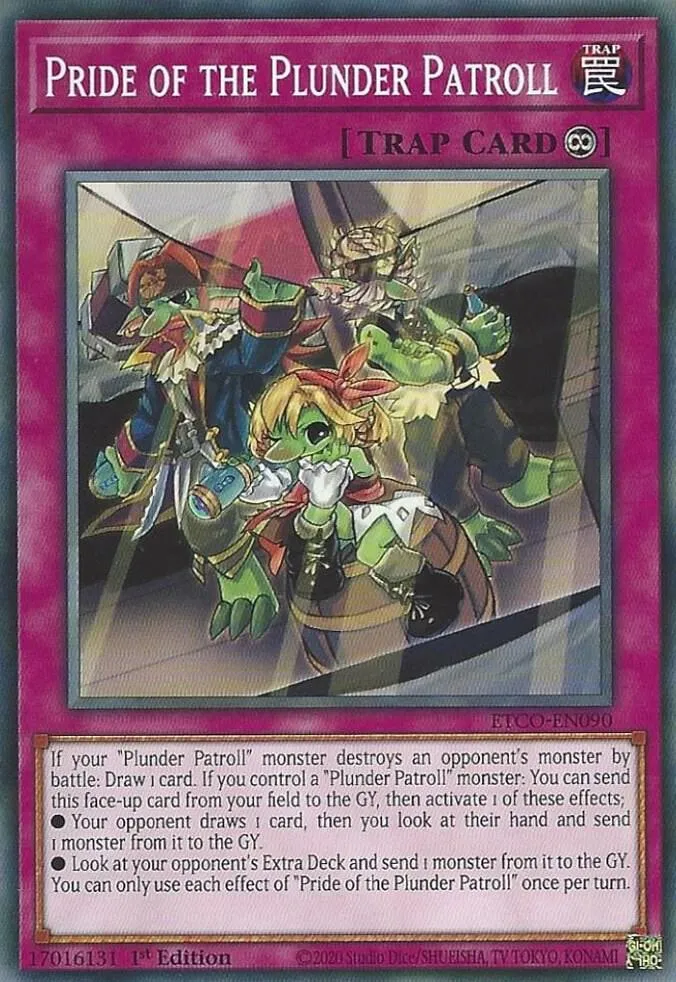 Pride of the Plunder Patroll — Eternity Code — Yu-Gi-Oh!