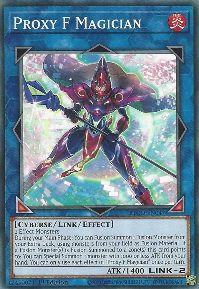 Proxy F Magician — Eternity Code — Yu-Gi-Oh!