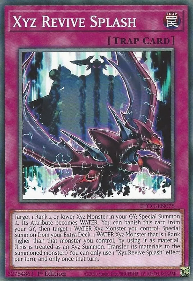 Xyz Revive Splash — Eternity Code — Yu-Gi-Oh!