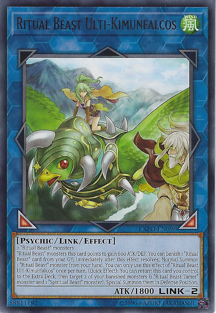 Ritual Beast Ulti-Kimunfalcos — Extreme Force - Unlimited — Yu-Gi-Oh!