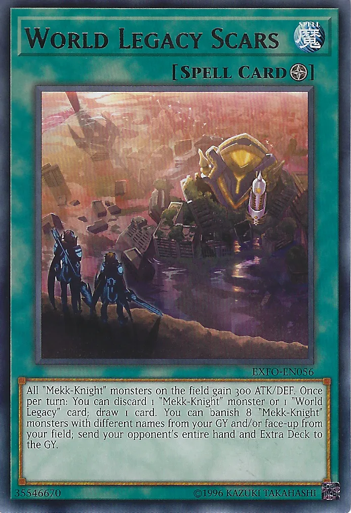 World Legacy Scars — Extreme Force - Unlimited — Yu-Gi-Oh!