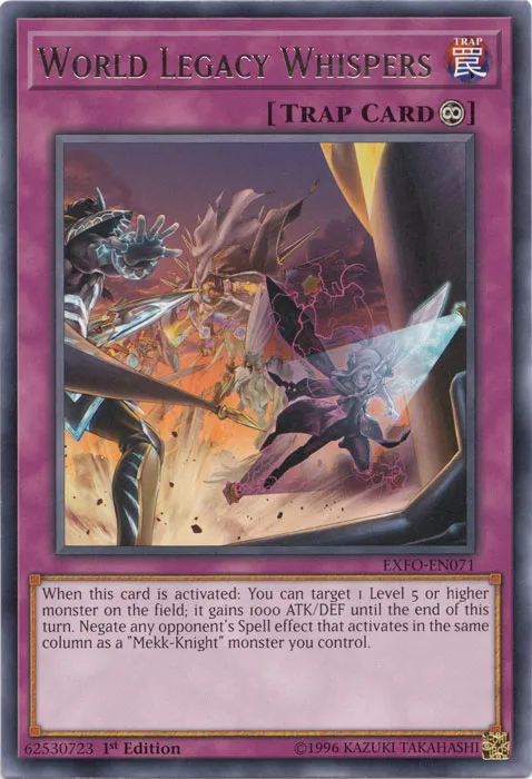 World Legacy Whispers — Extreme Force — Yu-Gi-Oh!