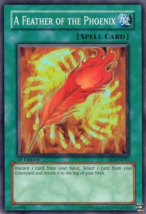 A Feather of the Phoenix — Flaming Eternity — Yu-Gi-Oh!