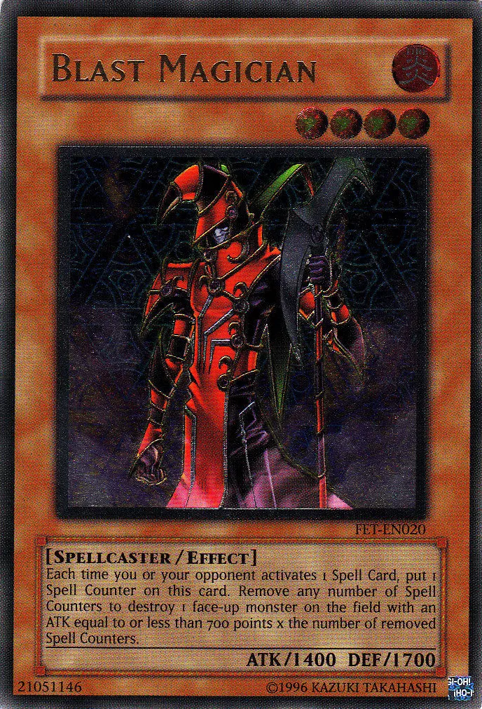 Blast Magician — Flaming Eternity - Unlimited — Yu-Gi-Oh!