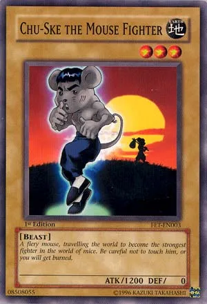 Chu-Ske the Mouse Fighter — Flaming Eternity — Yu-Gi-Oh!