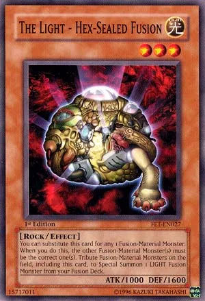 La Lumière - Fusion du Sceau Maudit — Flaming Eternity — Yu-Gi-Oh!