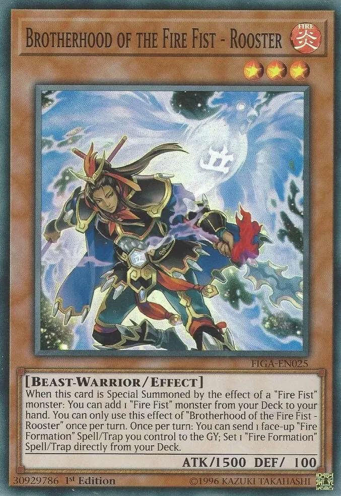 Brotherhood of the Fire Fist - Rooster — Fists of the Gadgets — Yu-Gi-Oh!