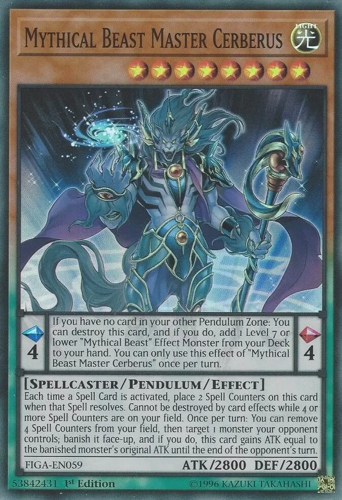 Mythical Beast Master Cerberus — Fists of the Gadgets — Yu-Gi-Oh!