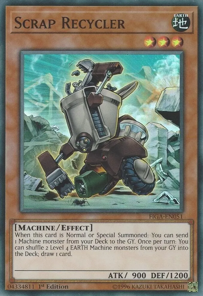 Recycleur de Ferraille — Fists of the Gadgets — Yu-Gi-Oh!
