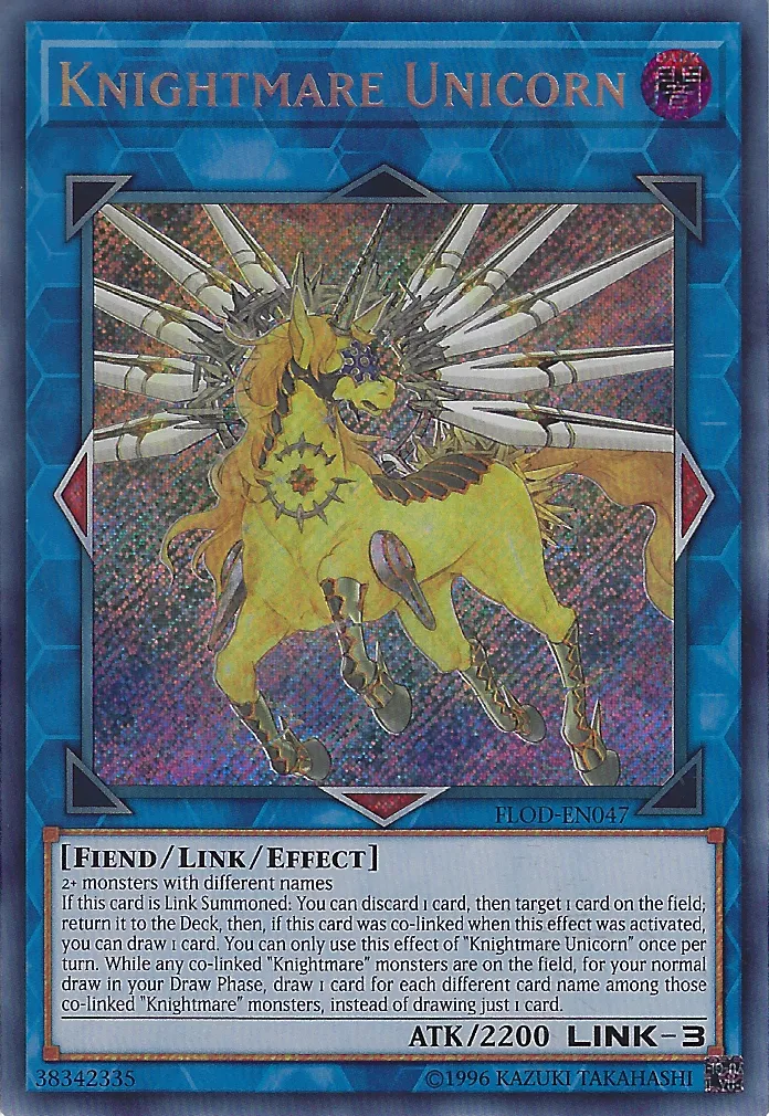 Knightmare Unicorn — Flames of Destruction - Unlimited — Yu-Gi-Oh!