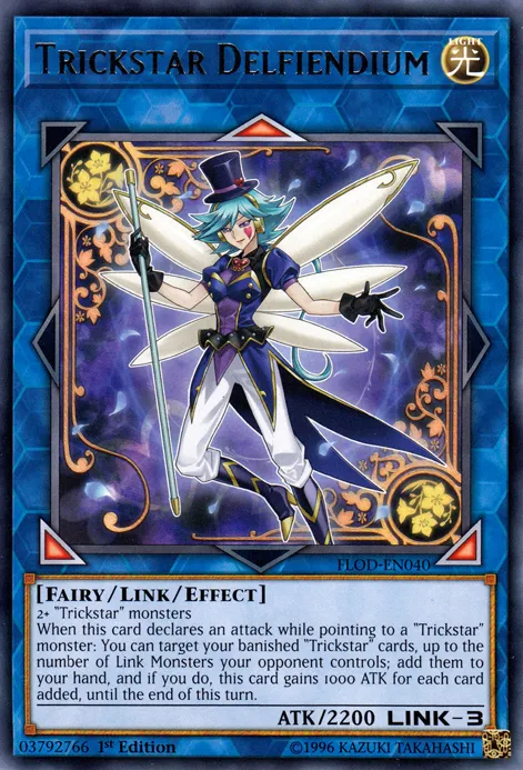 Trickstar Delfiendium — Flames of Destruction — Yu-Gi-Oh!