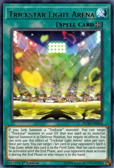 Trickstar Light Arena — Flames of Destruction — Yu-Gi-Oh!