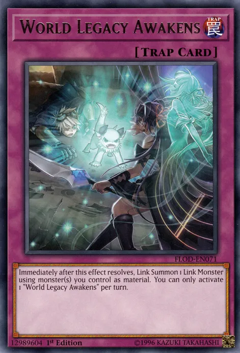World Legacy Awakens — Flames of Destruction — Yu-Gi-Oh!