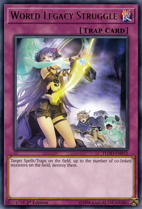 World Legacy Struggle — Flames of Destruction — Yu-Gi-Oh!