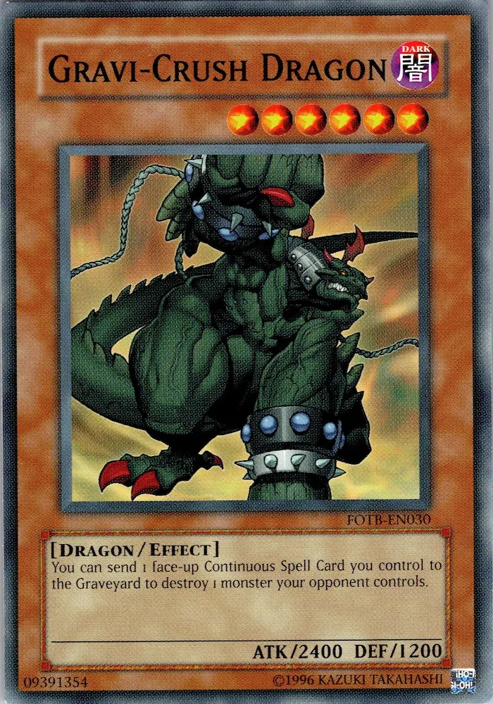 Gravi-Crush Dragon — Force of the Breaker - Unlimited — Yu-Gi-Oh!