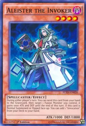 Aleister the Invoker — Fusion Enforcers - Unlimited — Yu-Gi-Oh!
