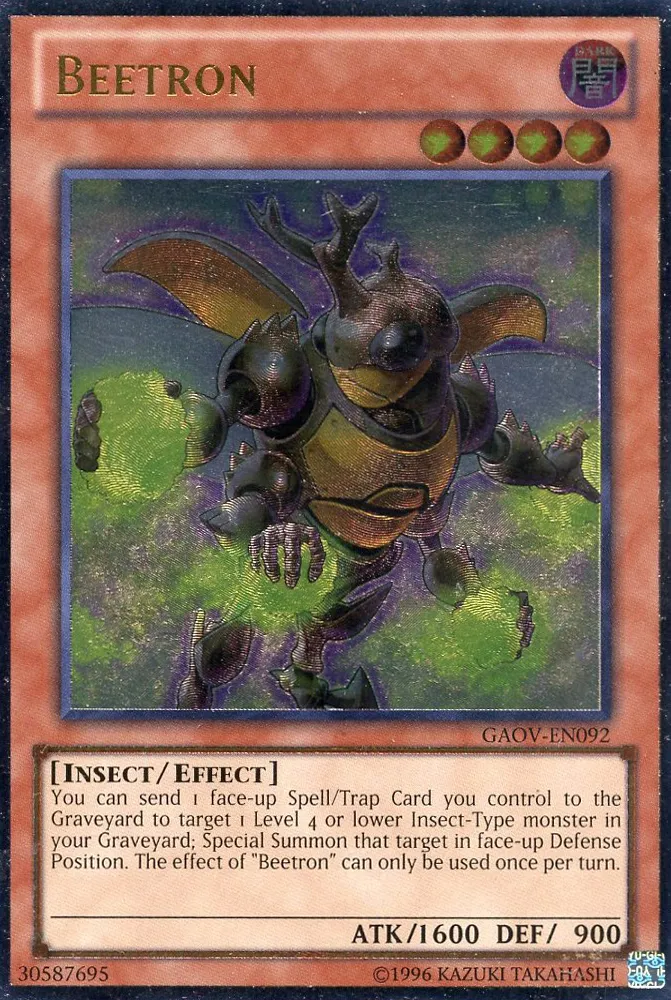 Beetron — Galactic Overlord - Unlimited — Yu-Gi-Oh!