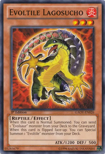 Evoltile Lagosucho — Galactic Overlord — Yu-Gi-Oh!