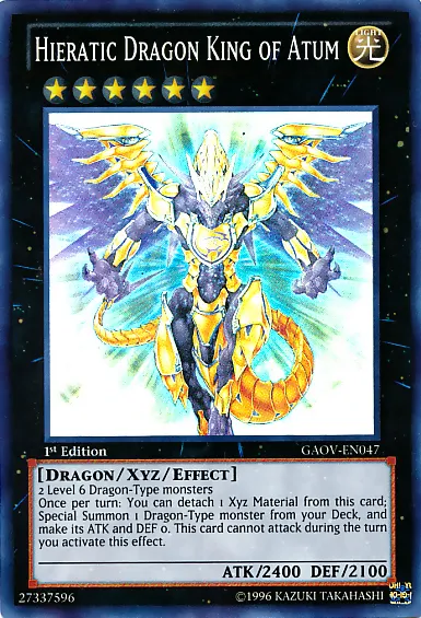 Hieratic Dragon King of Atum — Galactic Overlord — Yu-Gi-Oh!