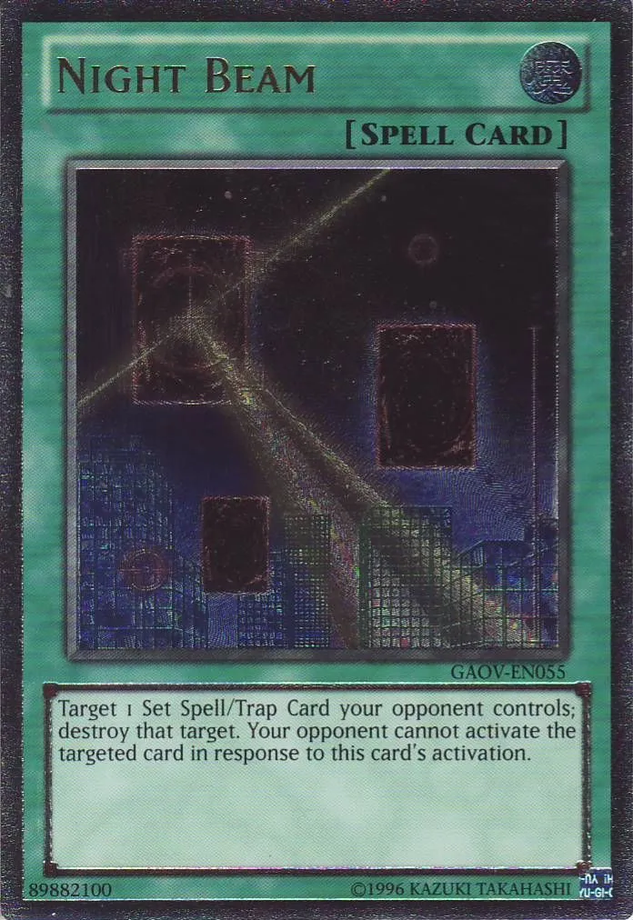 Night Beam — Galactic Overlord - Unlimited — Yu-Gi-Oh!