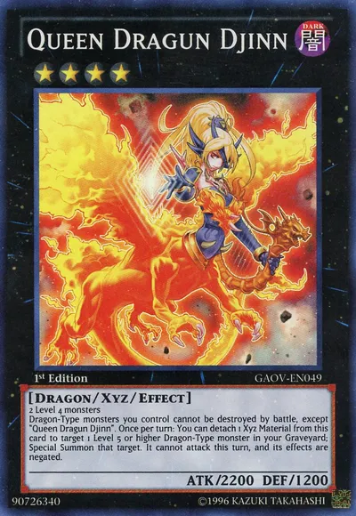Queen Dragun Djinn — Galactic Overlord — Yu-Gi-Oh!