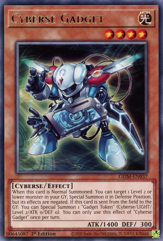 Cyberse Gadget — Genesis Impact — Yu-Gi-Oh!