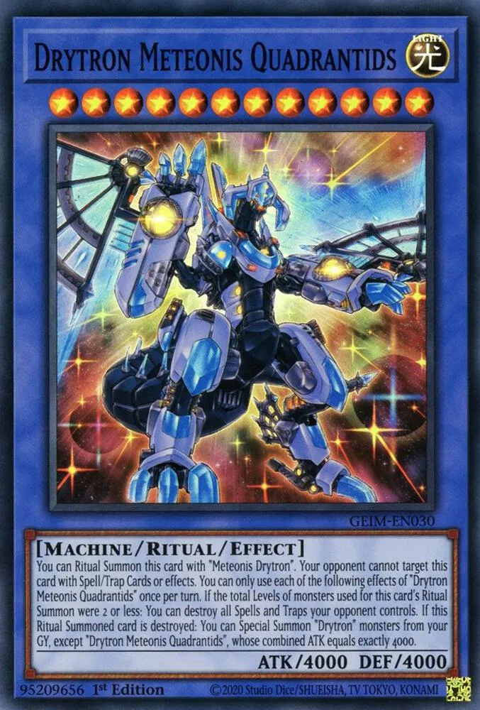 Drytron Meteonis Quadrantids — Genesis Impact — Yu-Gi-Oh!