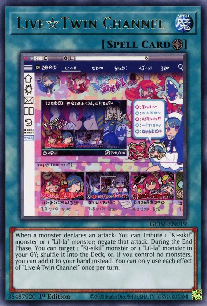 Live☆Twin Channel — Genesis Impact — Yu-Gi-Oh!