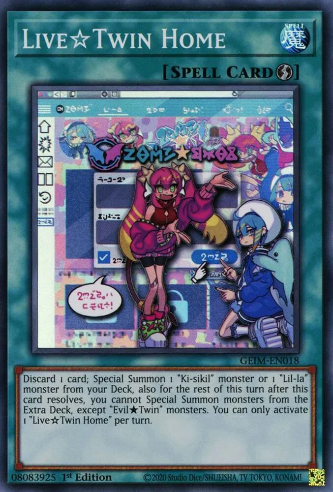 Live☆Twin Home — Genesis Impact — Yu-Gi-Oh!