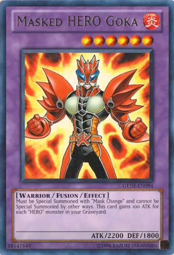 Masked HERO Goka — Generation Force - Unlimited — Yu-Gi-Oh!