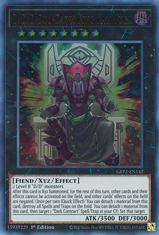 D/D/D Duo-Dawn King Kali Yuga — Ghosts From the Past: The 2nd Haunting — Yu-Gi-Oh!