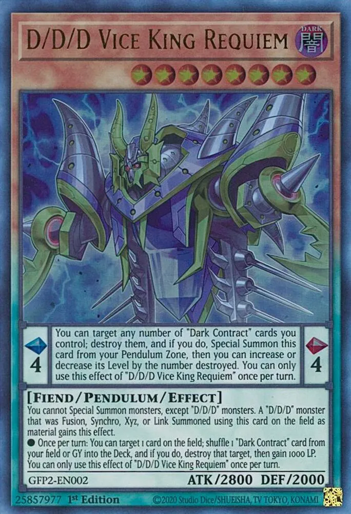D/D/D Vice King Requiem — Ghosts From the Past: The 2nd Haunting — Yu-Gi-Oh!