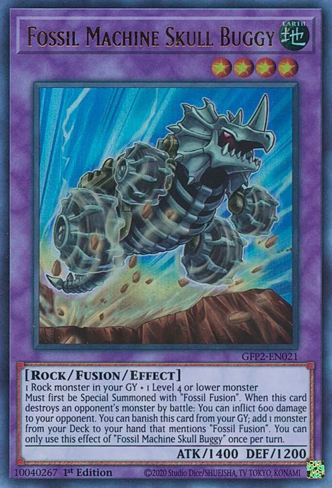 Fossil Machine Skull Buggy — Ghosts From the Past: The 2nd Haunting — Yu-Gi-Oh!