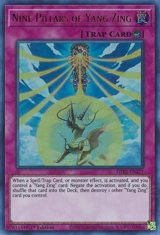 Les Neuf Piliers du Yang Zing — Ghosts From the Past: The 2nd Haunting — Yu-Gi-Oh!