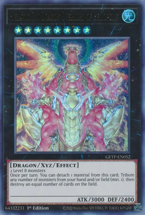 Hieratic Sun Dragon Overlord of Heliopolis — Ghosts From the Past — Yu-Gi-Oh!