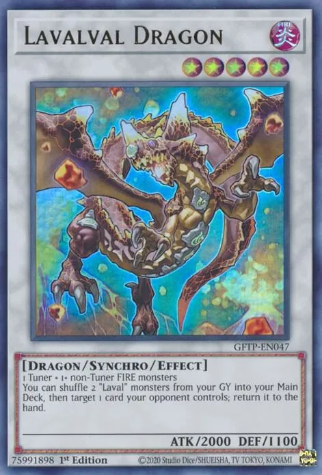 Lavalval Dragon — Ghosts From the Past — Yu-Gi-Oh!