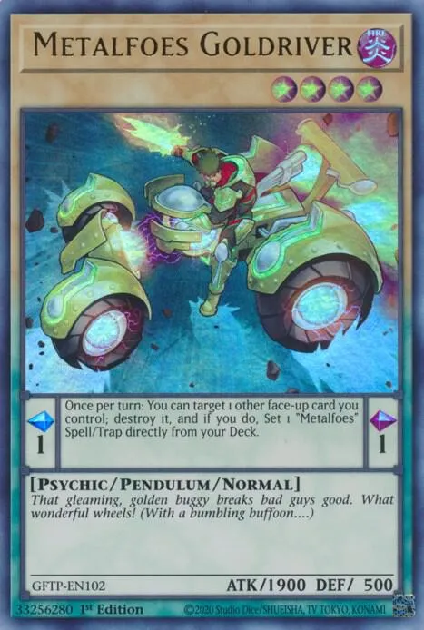 Metalfoes Goldriver — Ghosts From the Past — Yu-Gi-Oh!
