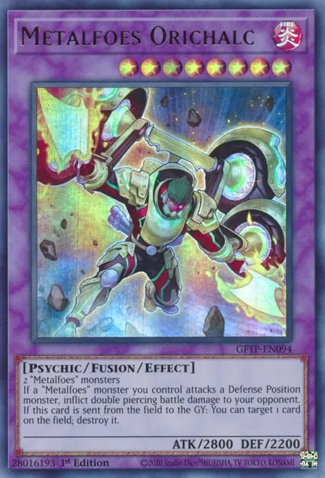 Metalfoes Orichalc — Ghosts From the Past — Yu-Gi-Oh!