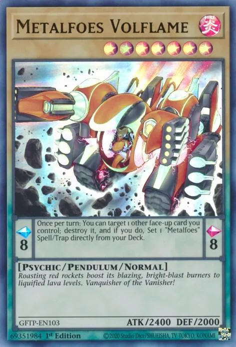 Metalfoes Volflame — Ghosts From the Past — Yu-Gi-Oh!
