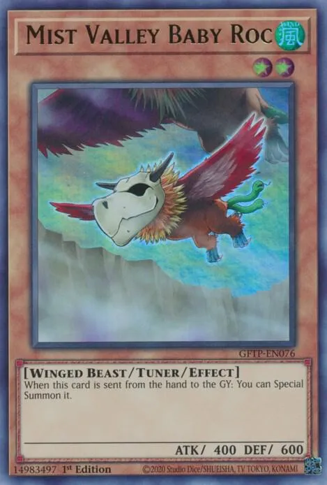 Mist Valley Baby Roc — Ghosts From the Past — Yu-Gi-Oh!
