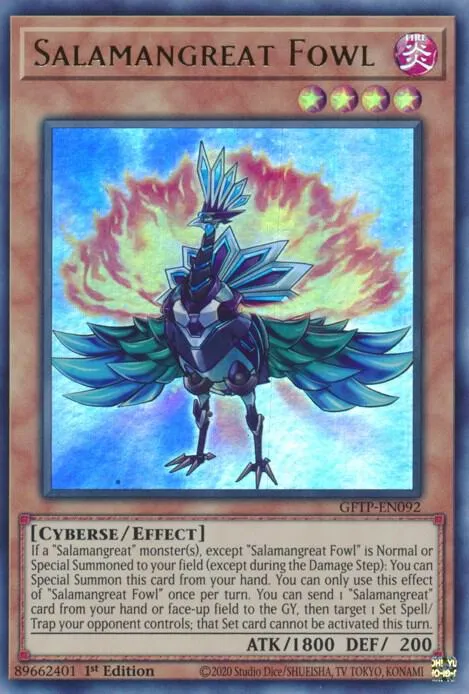 Salamangreat Fowl — Ghosts From the Past — Yu-Gi-Oh!