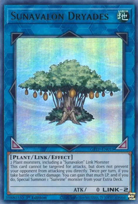 Sunavalon Dryades — Ghosts From the Past — Yu-Gi-Oh!
