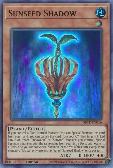 Sunseed Shadow — Ghosts From the Past — Yu-Gi-Oh!