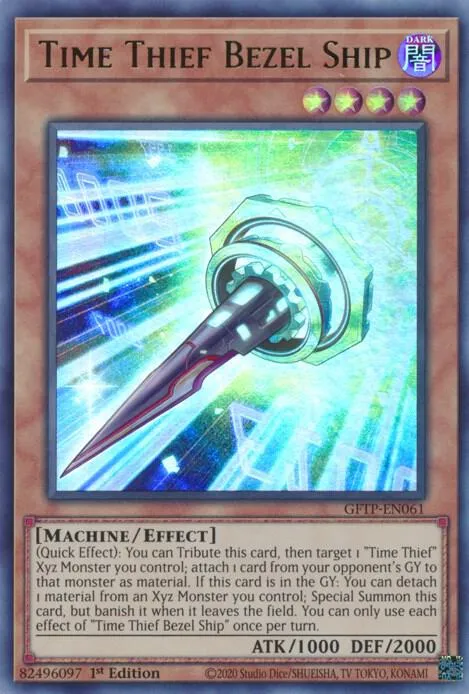 Time Thief Bezel Ship — Ghosts From the Past — Yu-Gi-Oh!
