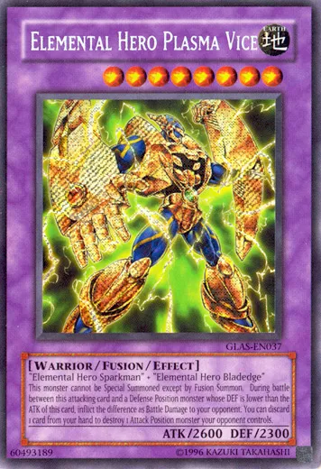 Elemental HERO Plasma Vice — Gladiator's Assault - Unlimited — Yu-Gi-Oh!