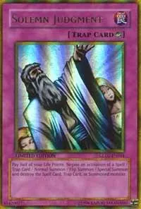 Solemn Judgment — Gold Series 2 — Yu-Gi-Oh!