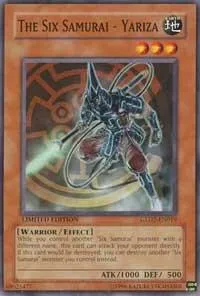 The Six Samurai - Yariza from Gold Series 2 - Yu-Gi-Oh!