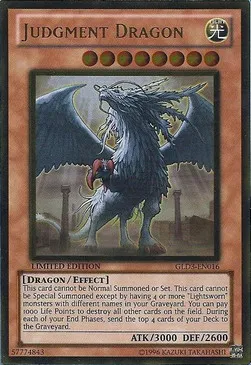 Judgment Dragon — Gold Series 3 — Yu-Gi-Oh!