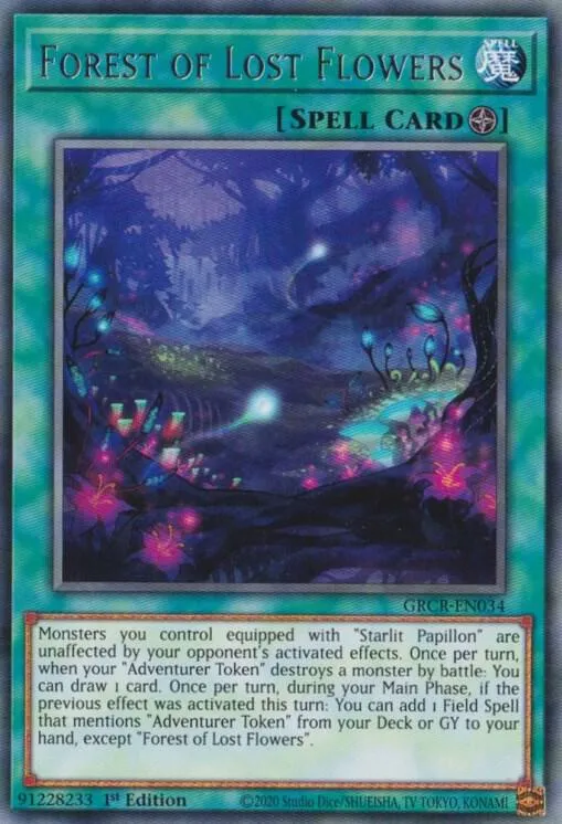 Forest of Lost Flowers — The Grand Creators — Yu-Gi-Oh!